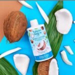 Loção corporal com manteiga de karité e óleo de coco